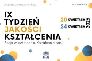 IX Tydzień Jakości Kształcenia na UAM